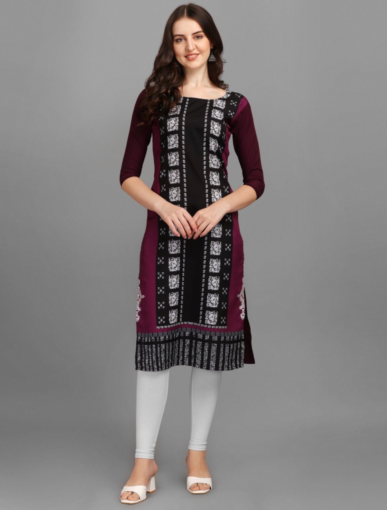 Exquisite Printed Combo Kurtis (Pack of 3)