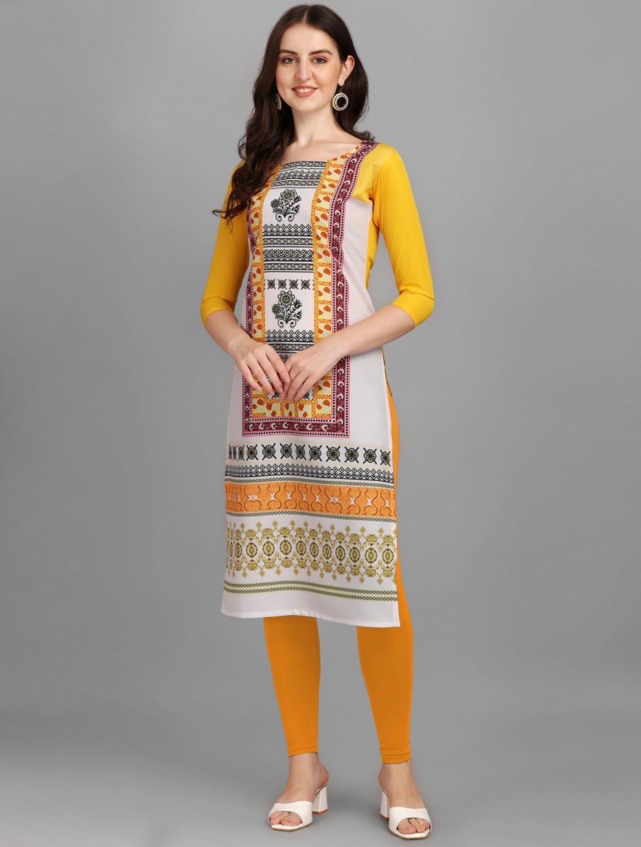 Excellent Printed Combo Kurtis (Pack of 2)