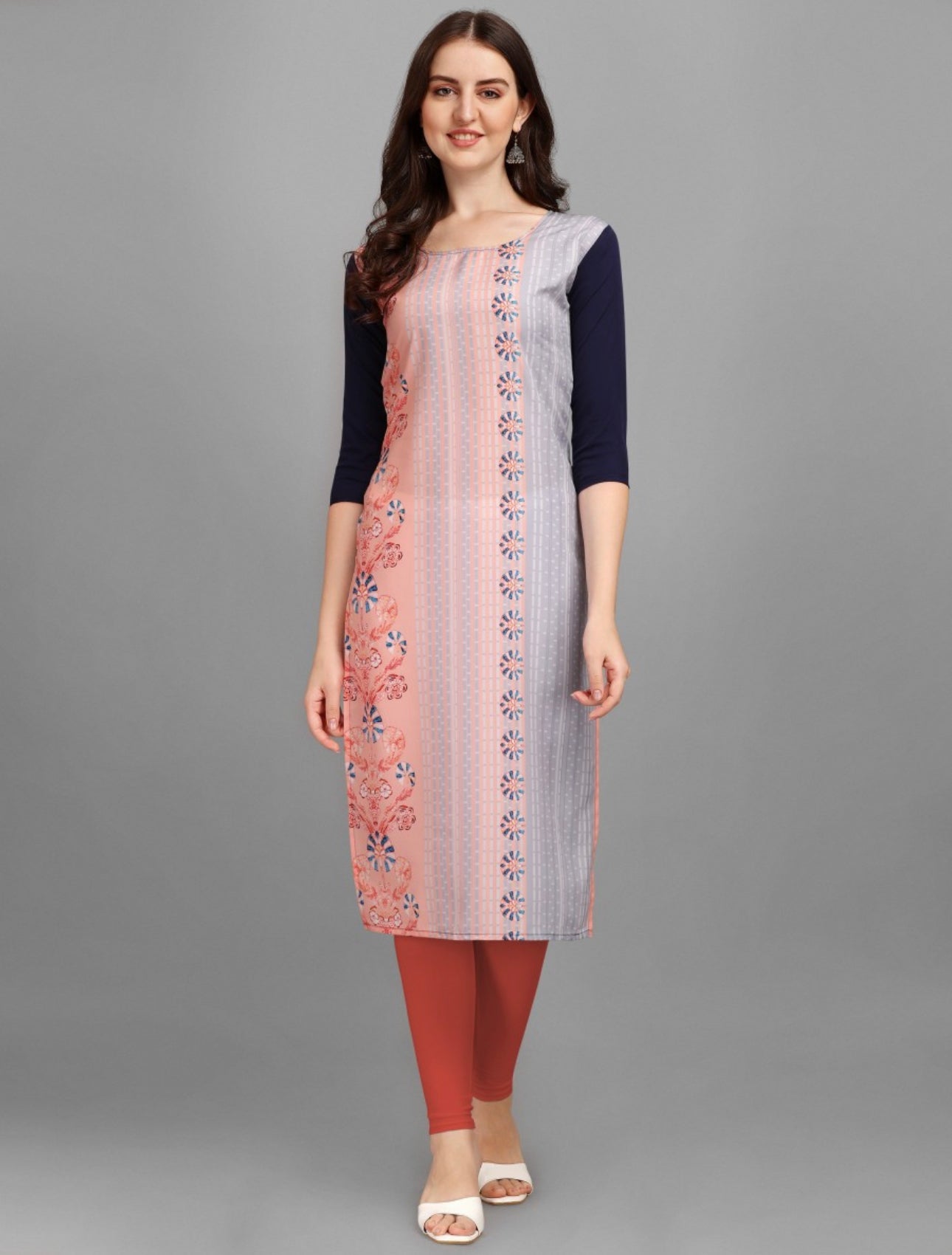 Well-favored Printed Combo Kurtis (Pack of 3)