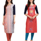 Fly Printed Combo Kurtis (Pack of 2)