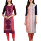 Chesterfieldian Printed Combo Kurtis (Pack of 2)