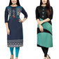 Comely Printed Combo Kurtis (Pack of 2)