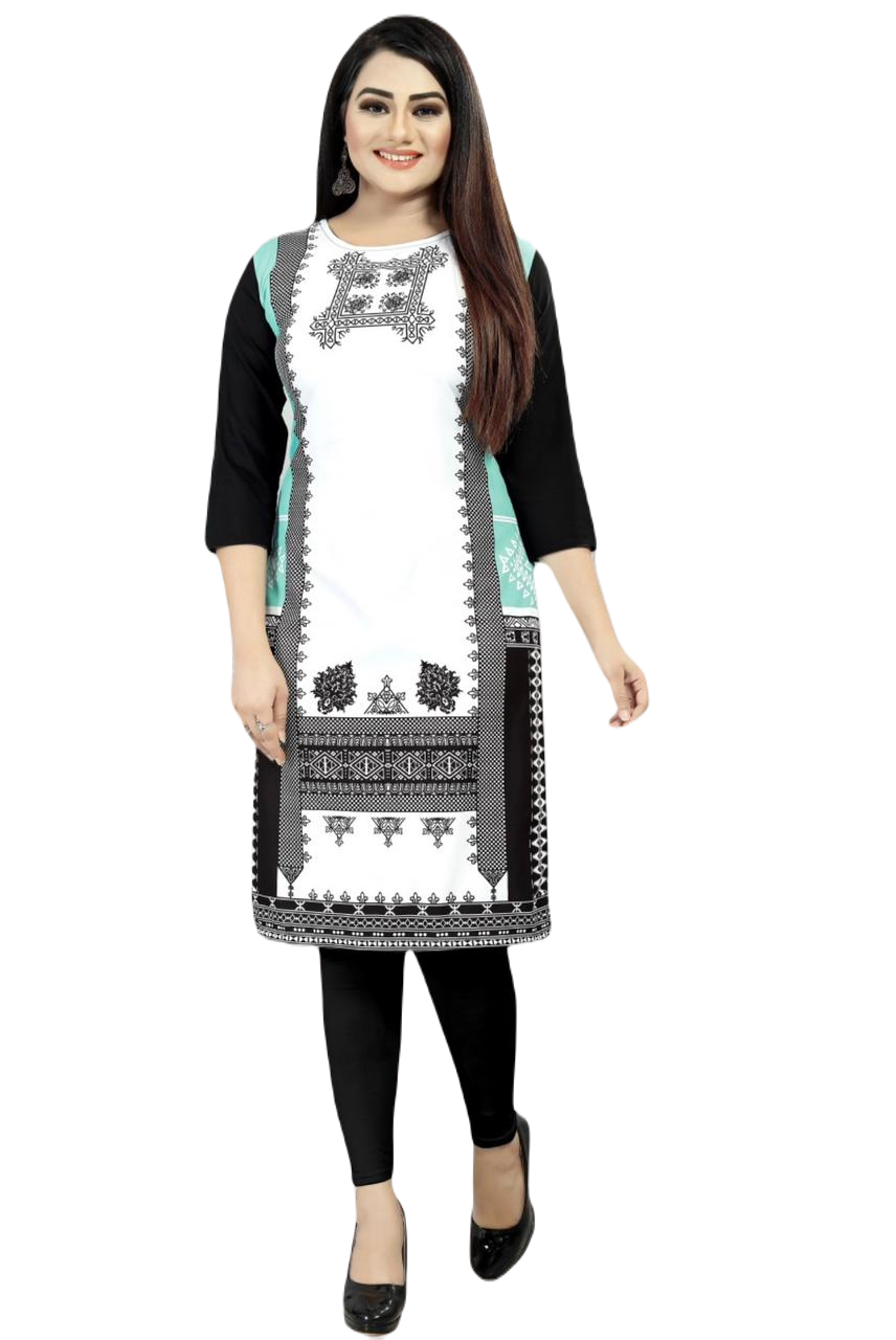 Exquisite Printed Combo Kurtis (Pack of 2)